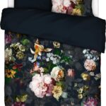 ESSENZA Fleurel Dekbedovertrek Indigo blauw 260 x 220