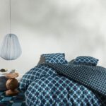 ESSENZA Teade Dekbedovertrek Nightblue  240x200/220 cm