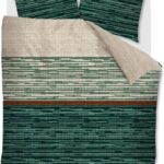 Beddinghouse Fardau dekbedovertrek - 240x200/220 - Groen