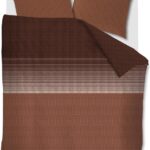 flanel Beddinghouse Demi dekbedovertrek - 260x200/220 - terra