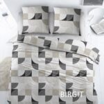 Katoen LAKEN - 1 persoons - 180x290 - met kussensloop - BIRGIT