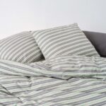 MARC O'POLO Faas Dekbedovertrek Vivid Green - Lits-Jumeaux XL – 260x200/220 cm