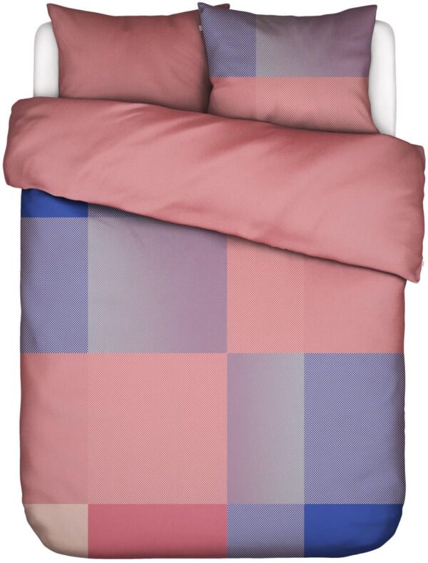 ESSENZA Femi Dekbedovertrek Summer mauve - Lits-Jumeaux XL – 260x200/220 cm - Afbeelding 2