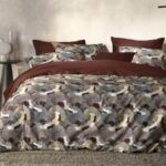 De Witte Lietaer Goliath Dekbedovertrek - Lits-jumeaux - 240x200/220 cm - Bordeaux