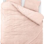 dekbedovertrek EMSA Teddy Roze 240 x 200/220 cm