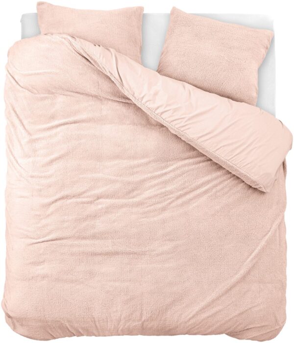 dekbedovertrek EMSA Teddy Roze 240 x 200/220 cm