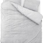 dekbedovertrek EMSA Teddy Grijs 240 x 200/220 cm