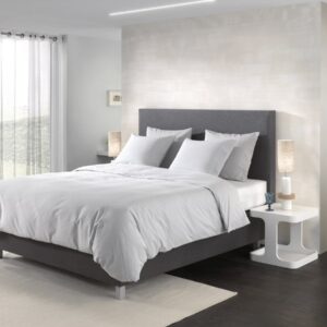 YELLOW Oxford Dekbedovertrek - 240x200/220 cm - Providence Blue