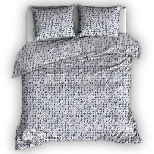 Satin d’Or Picnic - Dekbedovertrek - 240x200/220 cm + 2 kussenslopen 60x70 cm - Grijs
