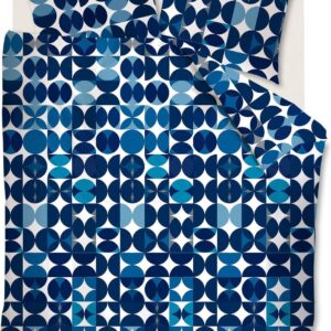 Beddinghouse Alster Dekbedovertrek - Lits-jumeaux - 260x200/220 cm - Blauw