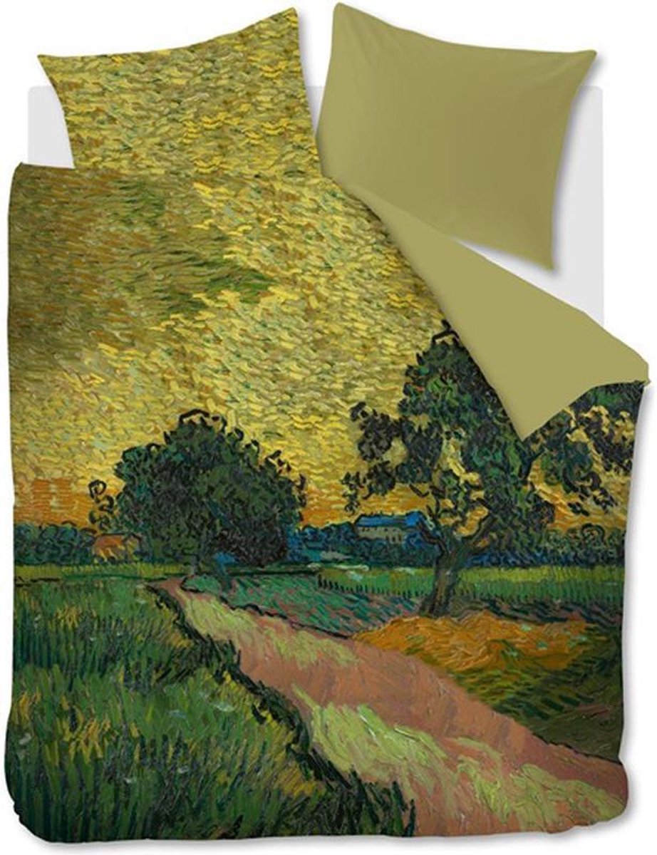 Beddinghouse x Van Gogh Museum Evening Twilight dekbedovertrek - 240x200/220 - Oker - Afbeelding 3
