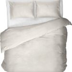 Primaviera Deluxe Egyptisch Katoen Dekbedovertrek - 240X200/260 + 2 x kussenslopen 60x70 - Creme