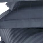 De Witte Lietaer Dekbedovertrek Katoen Satijn Zygo - 240 x 220 cm - Blauw