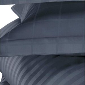 De Witte Lietaer Dekbedovertrek Katoen Satijn Zygo - 240 x 220 cm - Blauw