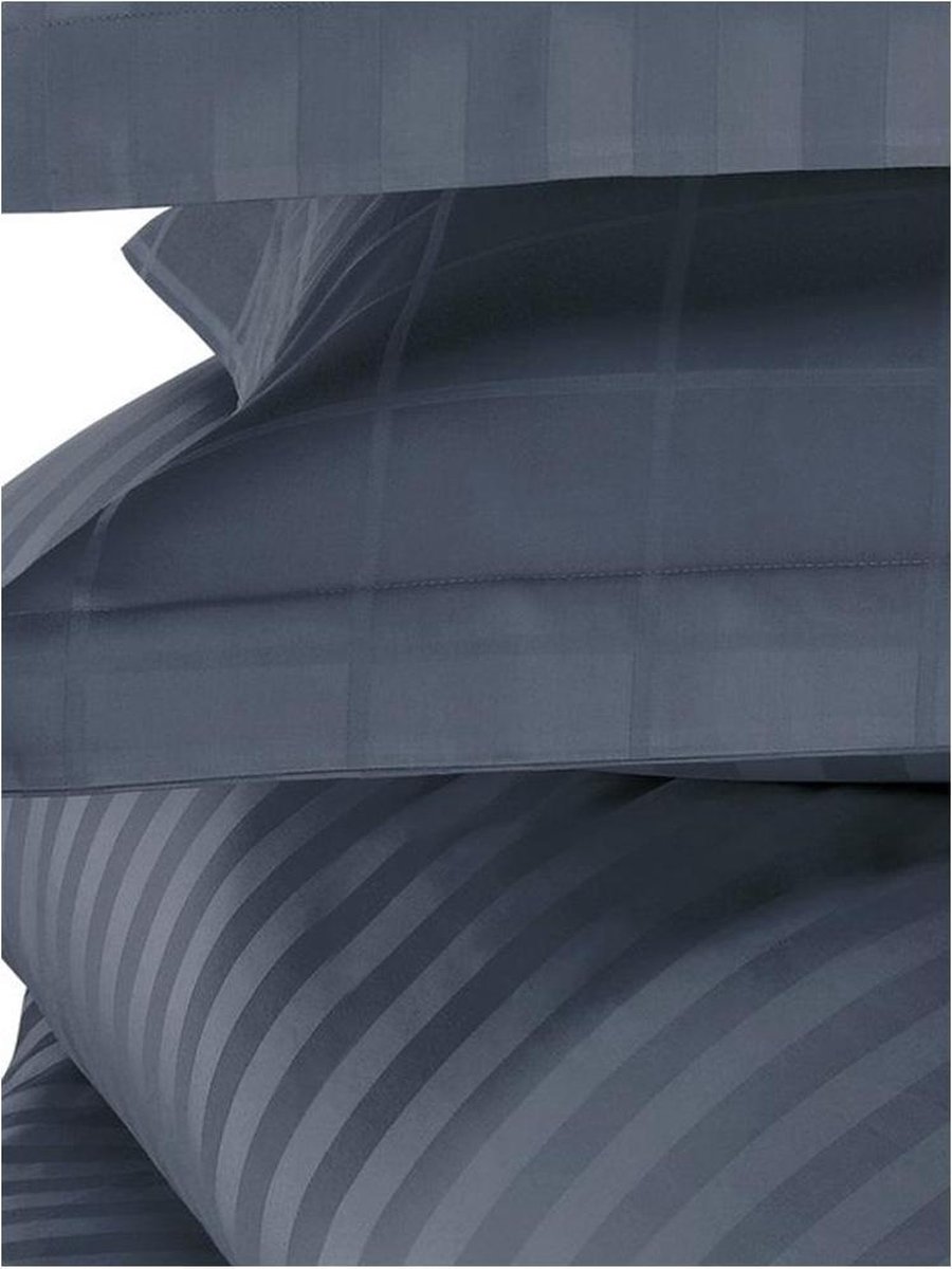 De Witte Lietaer Dekbedovertrek Katoen Satijn Zygo - 240 x 220 cm - Blauw