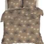 Satin d'Or by Romanette -Sparkling - Dekbedovertrek - Katoensatijn - 240x220 cm - Taupe