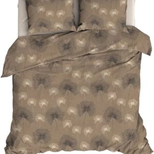 Satin d'Or by Romanette -Sparkling - Dekbedovertrek - Katoensatijn - 240x220 cm - Taupe