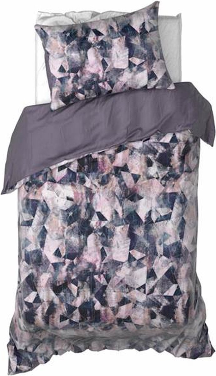 De Witte Lietaer Orion Dekbedovertrek - Eenpersoons - 140x200/220 cm - Dark Sapphire