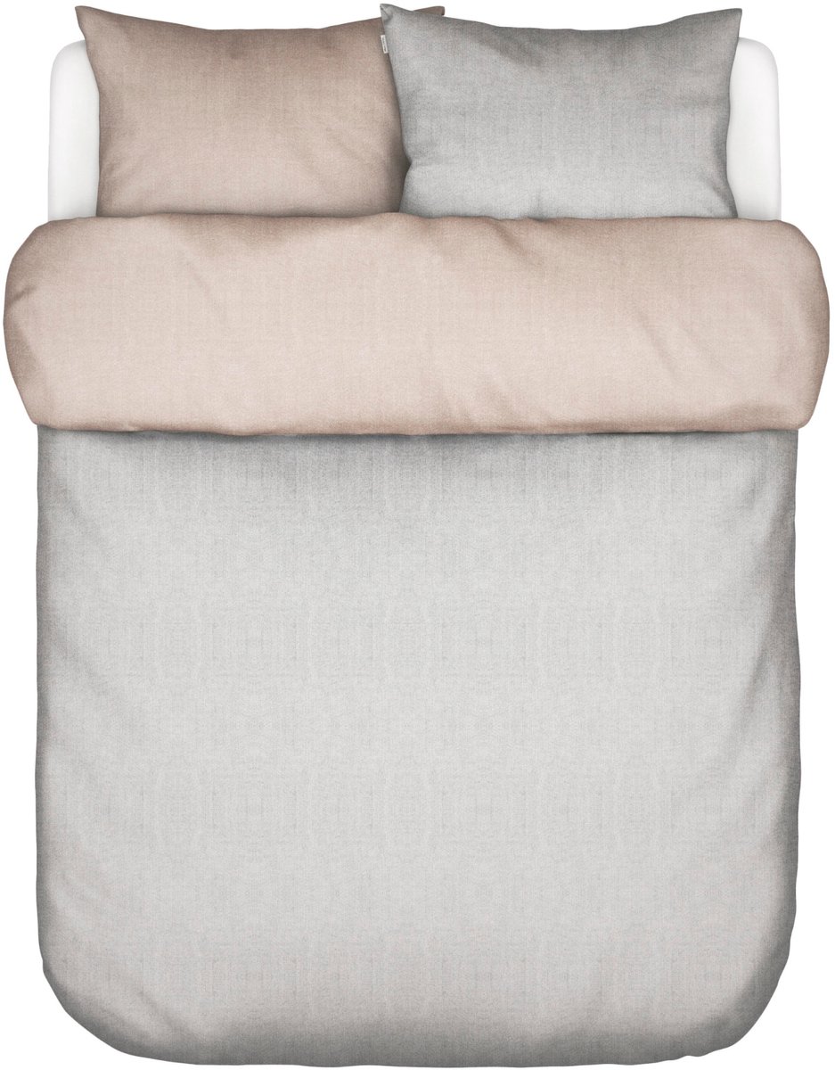 Marc O'Polo Dekbedovertrek Malthe - - 50% lyocell/30% gerecycled katoen/20% gerecycled polyester - incl. instopstrook
