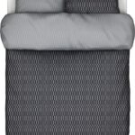 MARC O'POLO Sillia Dekbedovertrek Dark Navy - Lits-Jumeaux XL – 260x200/220 cm