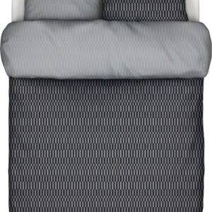 MARC O'POLO Sillia Dekbedovertrek Dark Navy - Lits-Jumeaux XL – 260x200/220 cm