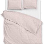 Zohome Dekbedovertrek Petali di Lino - Deken - 100% Katoen - Bloemen - 240x220 + 2 slopen 60/70 cm