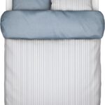 MARC O'POLO Skei Dekbedovertrek Blauw - 240x200/220 cm