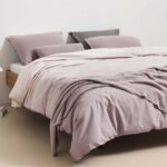 Marc O'Polo dekbedovertrek Flo lavender mist - (240x200/220 cm incl. 2 slopen)