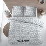 Percalino Home Paris - Framboises - Dekbedovertrek 240x220 cm - blauw