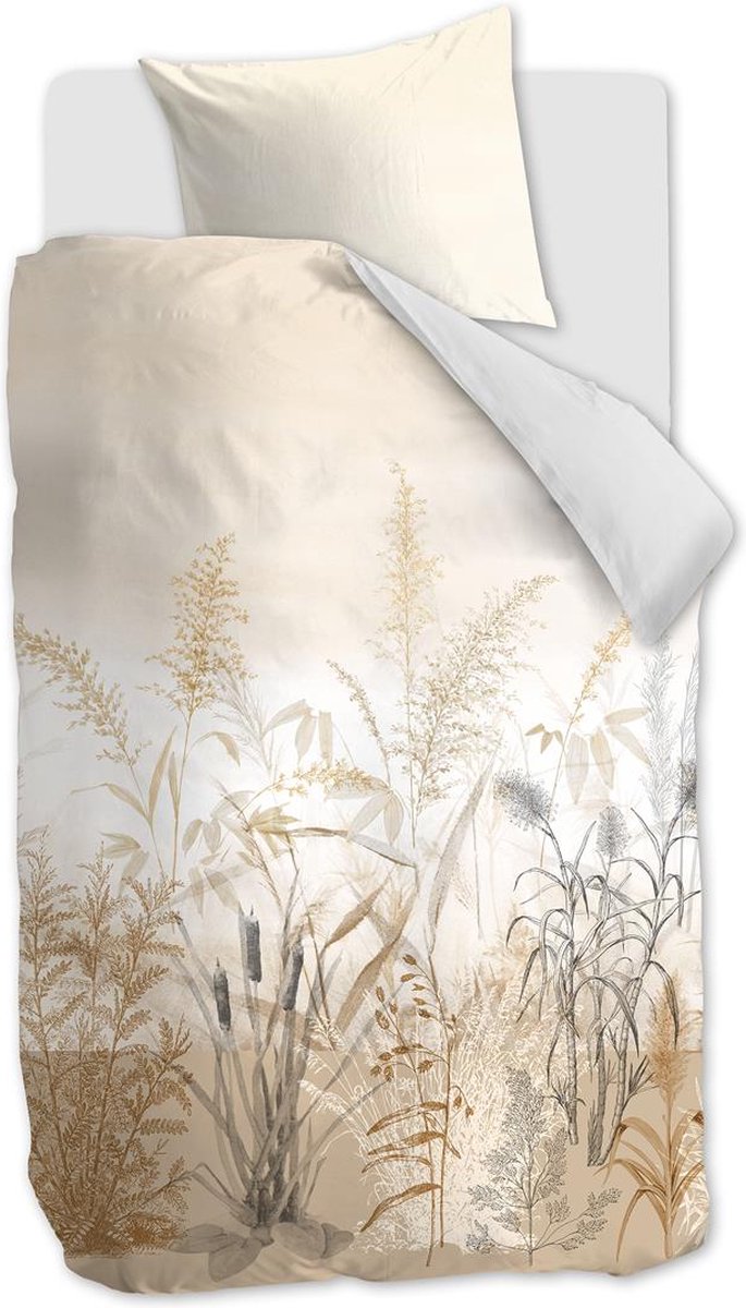 Beddinghouse Florine dekbedovertrek - Eenpersoons - 140x200/220 - Zand