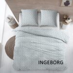 Lakenset Flanel Ingeborg Blauw - 240 x 300 cm + 2 kussenslopen
