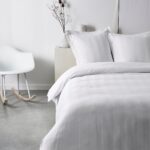 dekbedovertrek hotel linnen 240x220 WIT