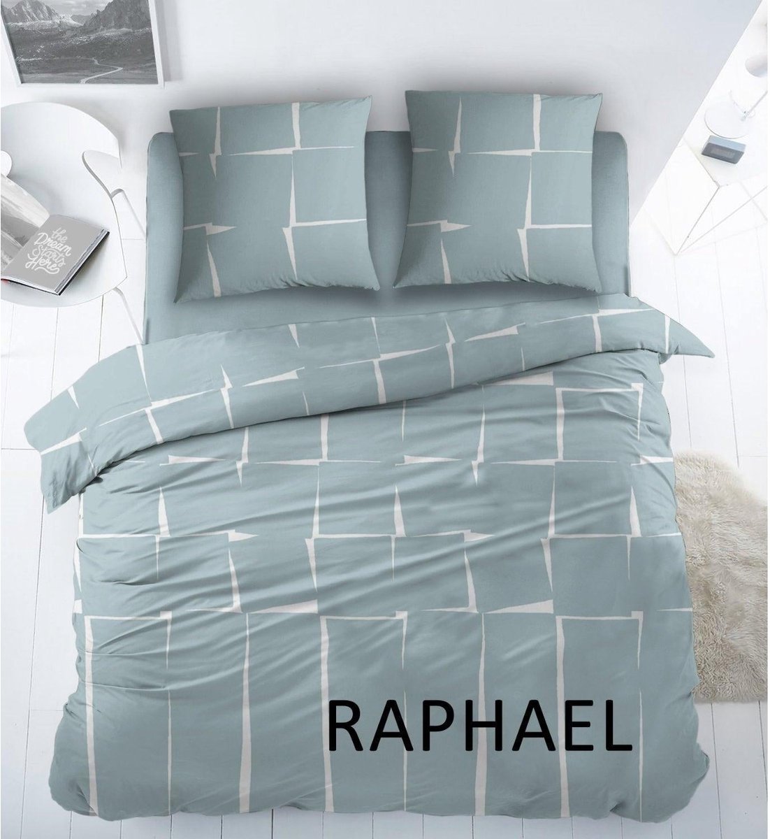 Lakenset Katoen Raphael - 240 x 300 cm + 2 kussenslopen