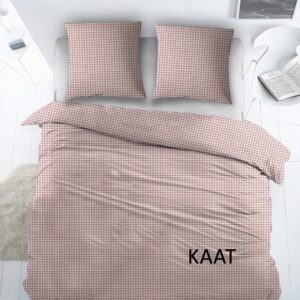Sleepnight Lakenset Katoen Kaat - Roze - 240 x 300 cm + 2 kussenslopen