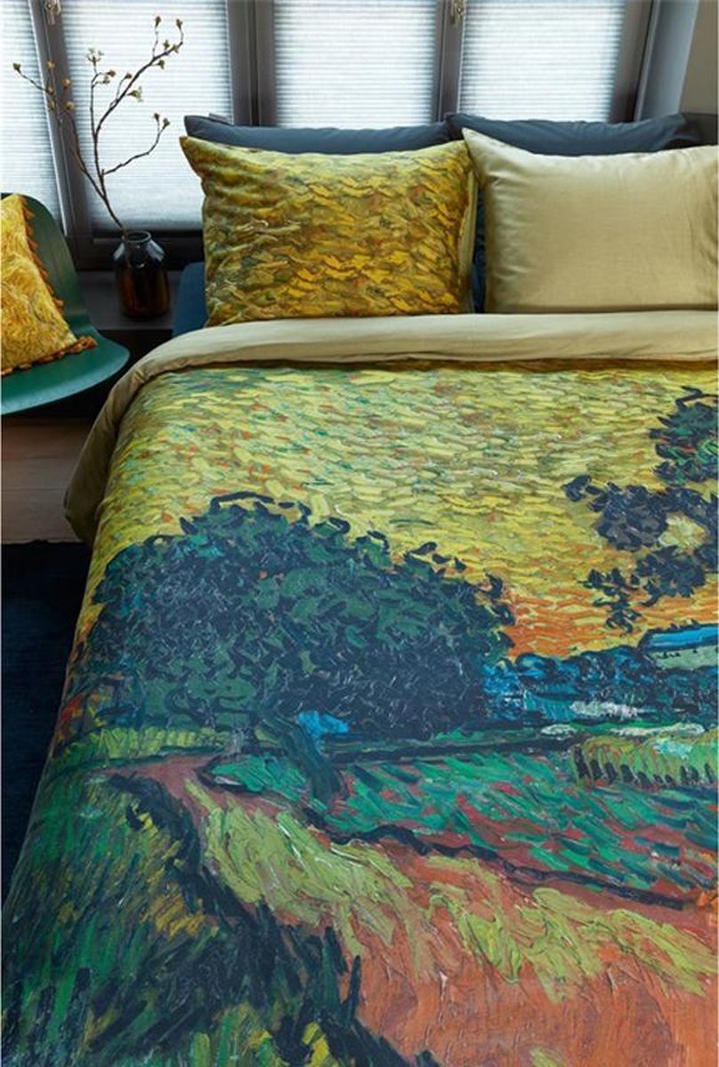 Beddinghouse x Van Gogh Museum Evening Twilight dekbedovertrek - 240x200/220 - Oker