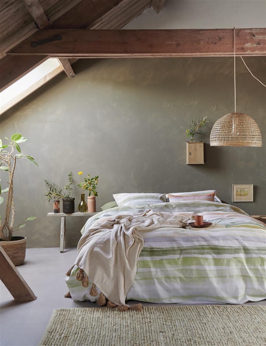 Ariadne at Home Colour Palette dekbedovertrek - 240x200/220 - Groen