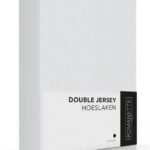 Romanette Hoeslaken Double Jersey Zilver-140/150 x 200/210/220 cm