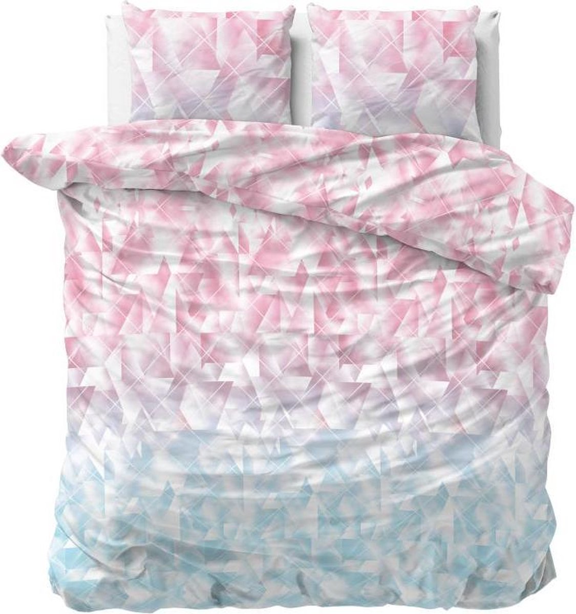 Sleeptime Air Soft - Dekbedovertrekset - 240x200/220 + 2 kussenslopen 60x70 - Wit