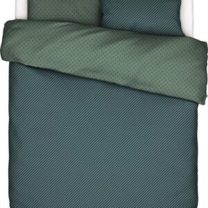 Covers&Co dekbedovertrek No Stripes No Glory green - (240x200/220 cm incl. 2 slopen)