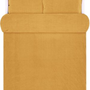 MARC O'POLO Senja Dekbedovertrek Golden yellow - 240x200/220 cm