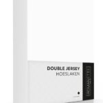 Romanette Hoeslaken Double Jersey Wit 140/150 x 200/210/220 cm