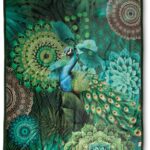HIP Plaid 130x160 cm - Mandala en Pauw Print