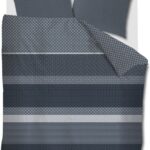 Beddinghouse Fera dekbedovertrek - Lits-Jumeaux - 240 x 200/220 cm - Blauw
