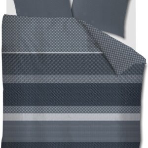 Beddinghouse Fera dekbedovertrek - Lits-Jumeaux - 240 x 200/220 cm - Blauw