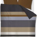 Beddinghouse Juno dekbedovertrek - Lits-Jumeaux - 240x200/220 cm - Grijs